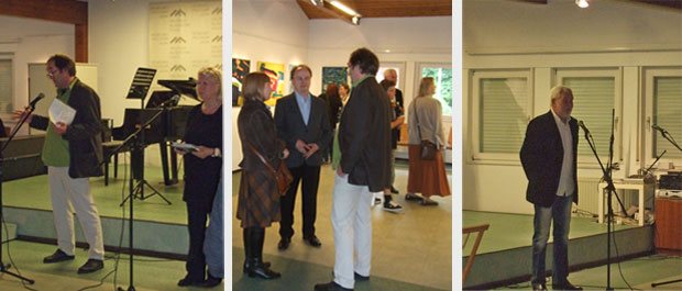 Bilder von der Ausstellungseröffnung in Kaliningrad