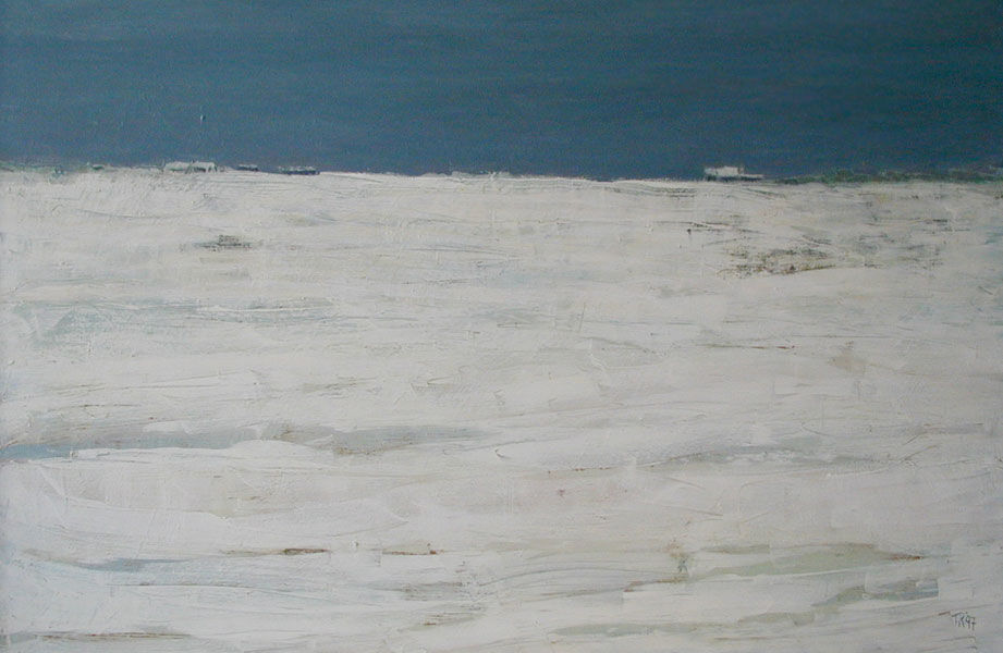 Schnee Landschaft 1997