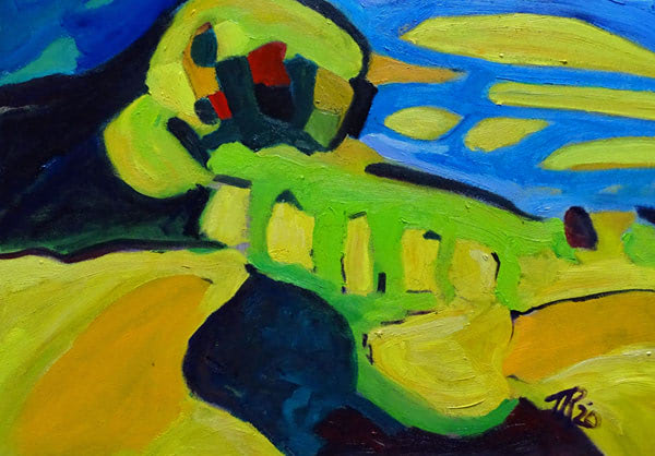 Malerei Landschaft von Thomas Römhild
